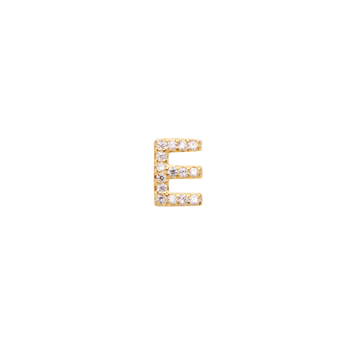 Alphabet Crystal Stud