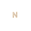 Alphabet Crystal Stud M