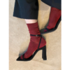 Mrs. Hosiery, burgundy – Silky Classic socks