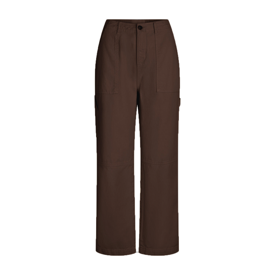 Louise Worker pants – Dark brown