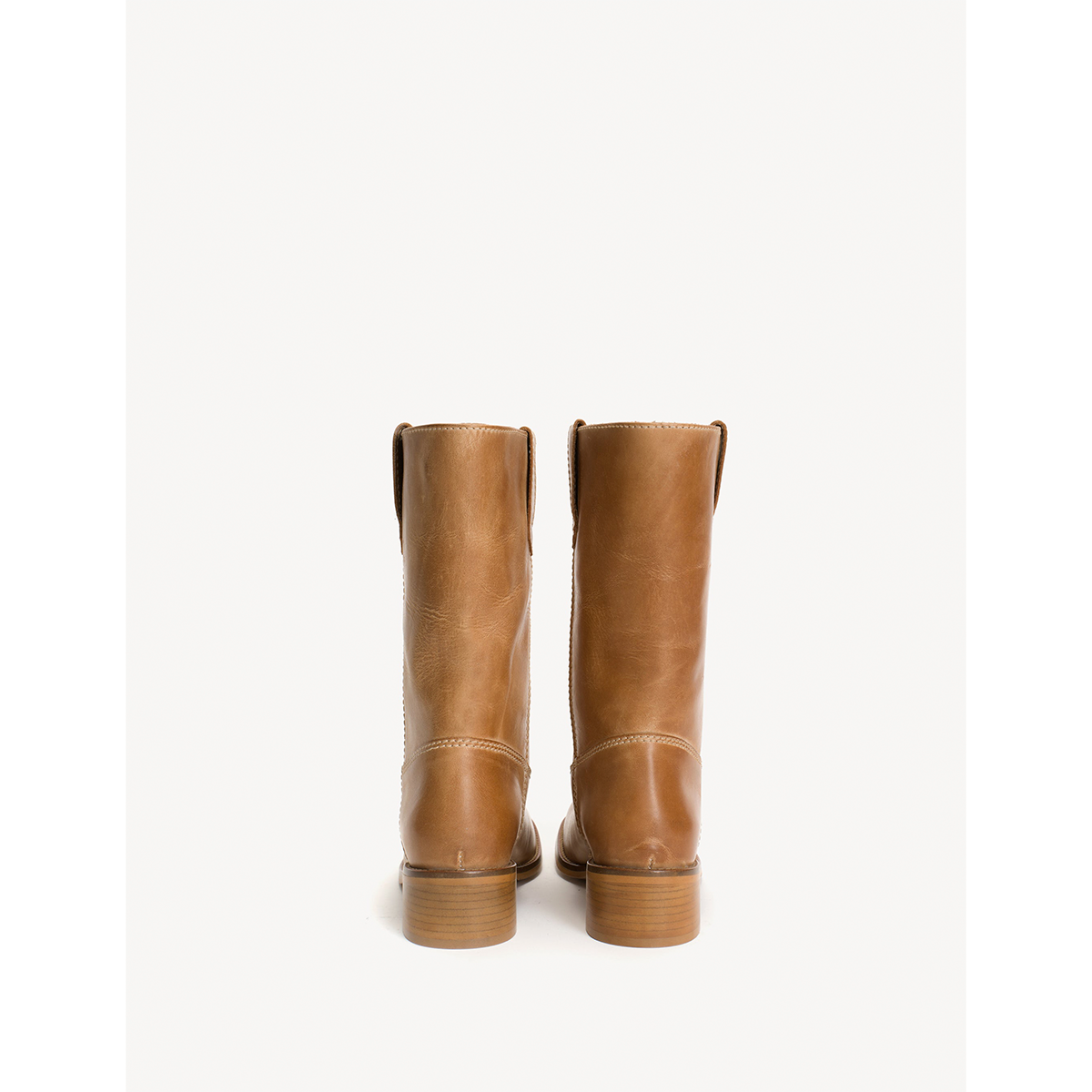 Julia Gaucho Boot, Dark Tan