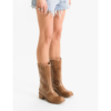 Julia Gaucho Boot, Dark Tan