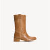 Julia Gaucho Boot, Dark Tan