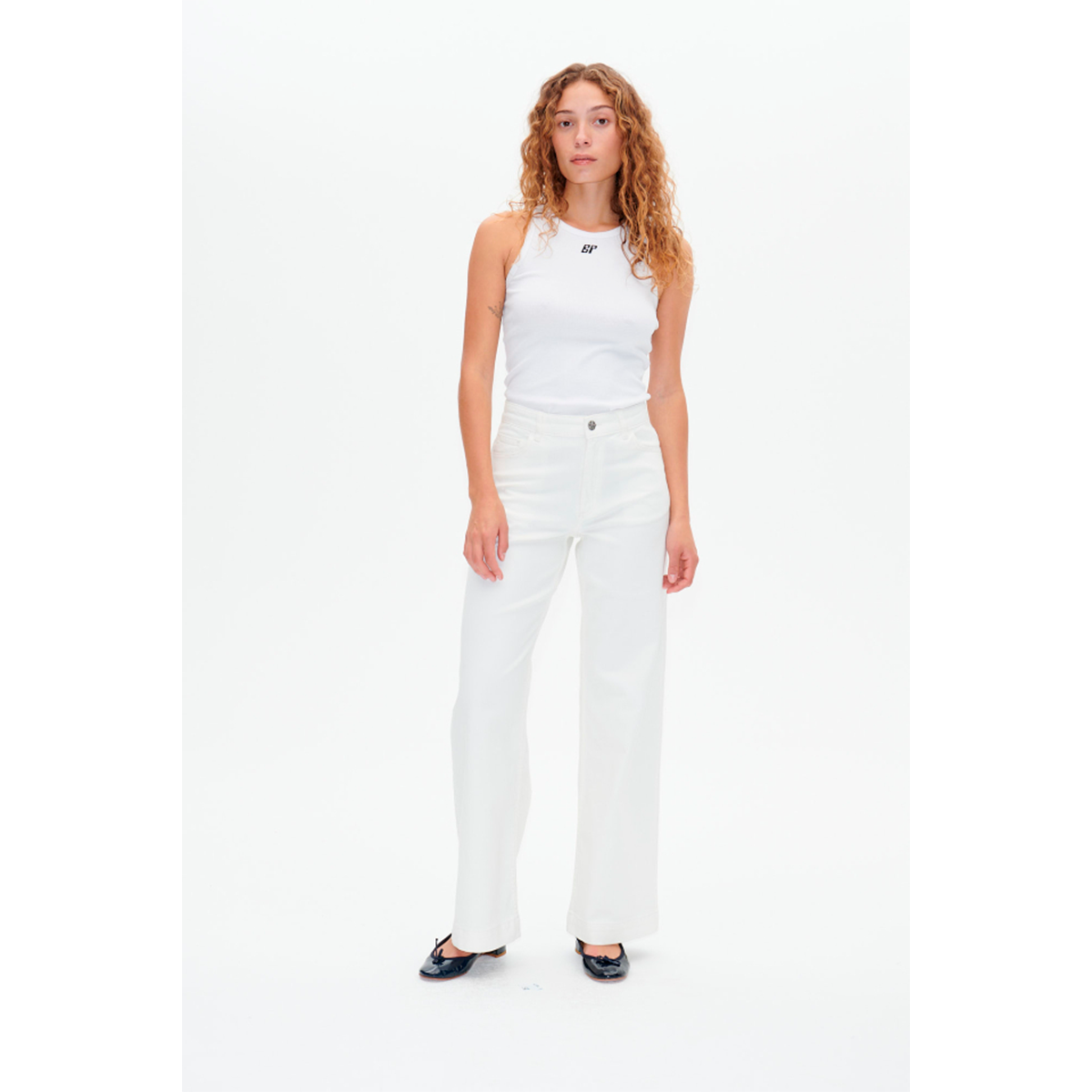 Nicette Jeans, Hvid