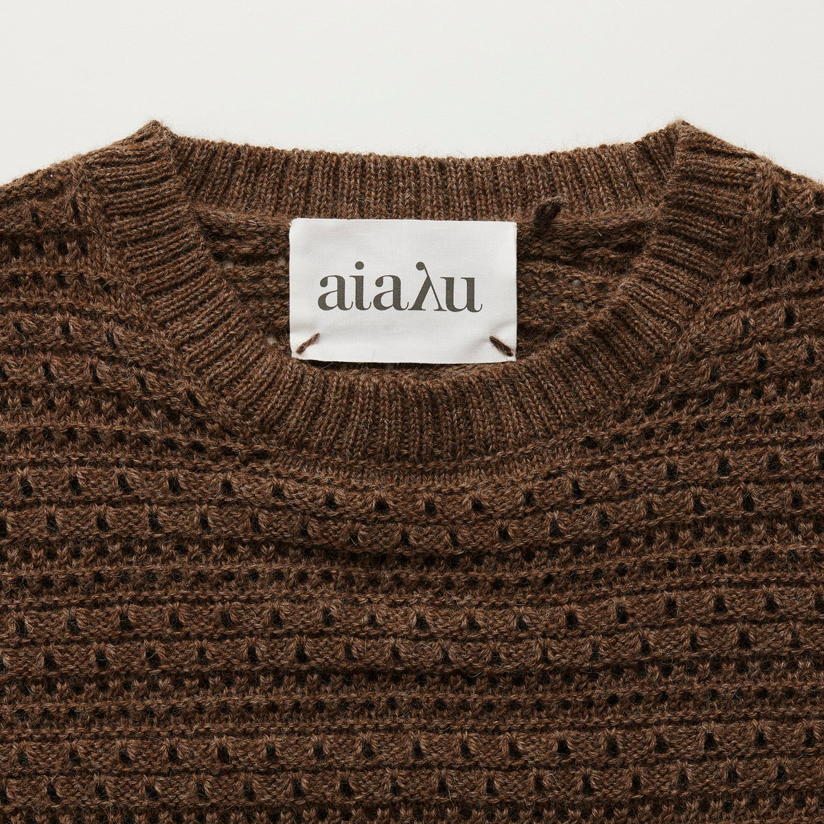 Tamaya sweater – pure llama