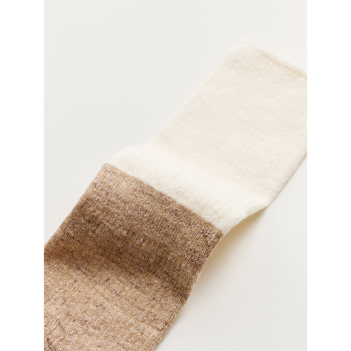 Linen rib socks, Mix Linen