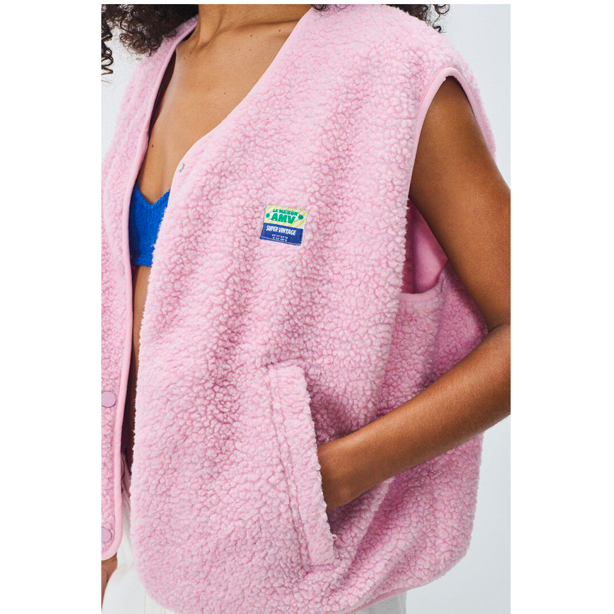 Hoktown Vest Lyserød