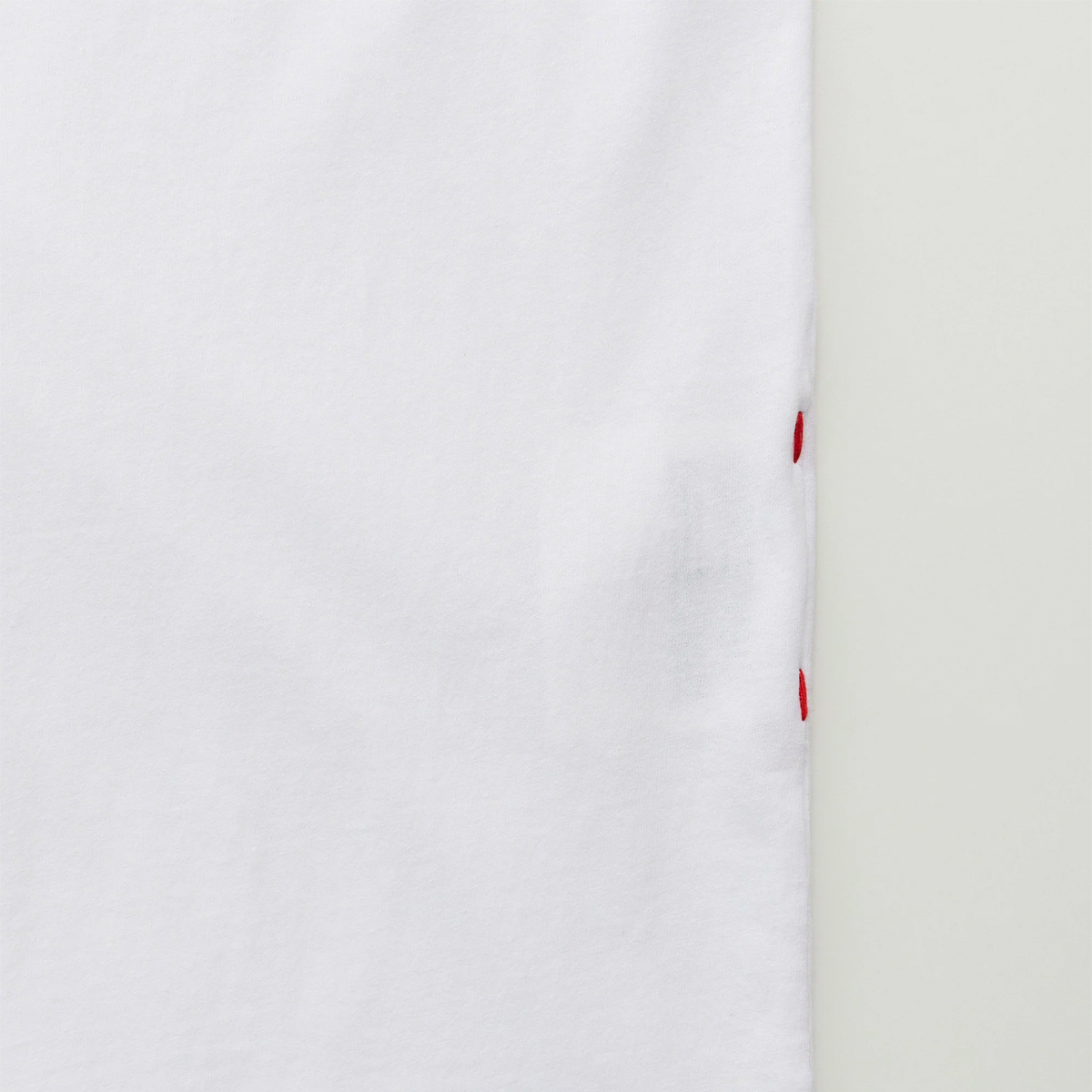 Classic circular tee – White