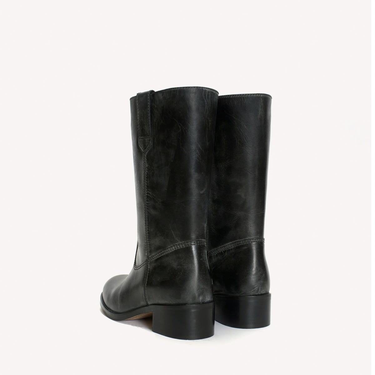 Julia Gaucho Boot, Black