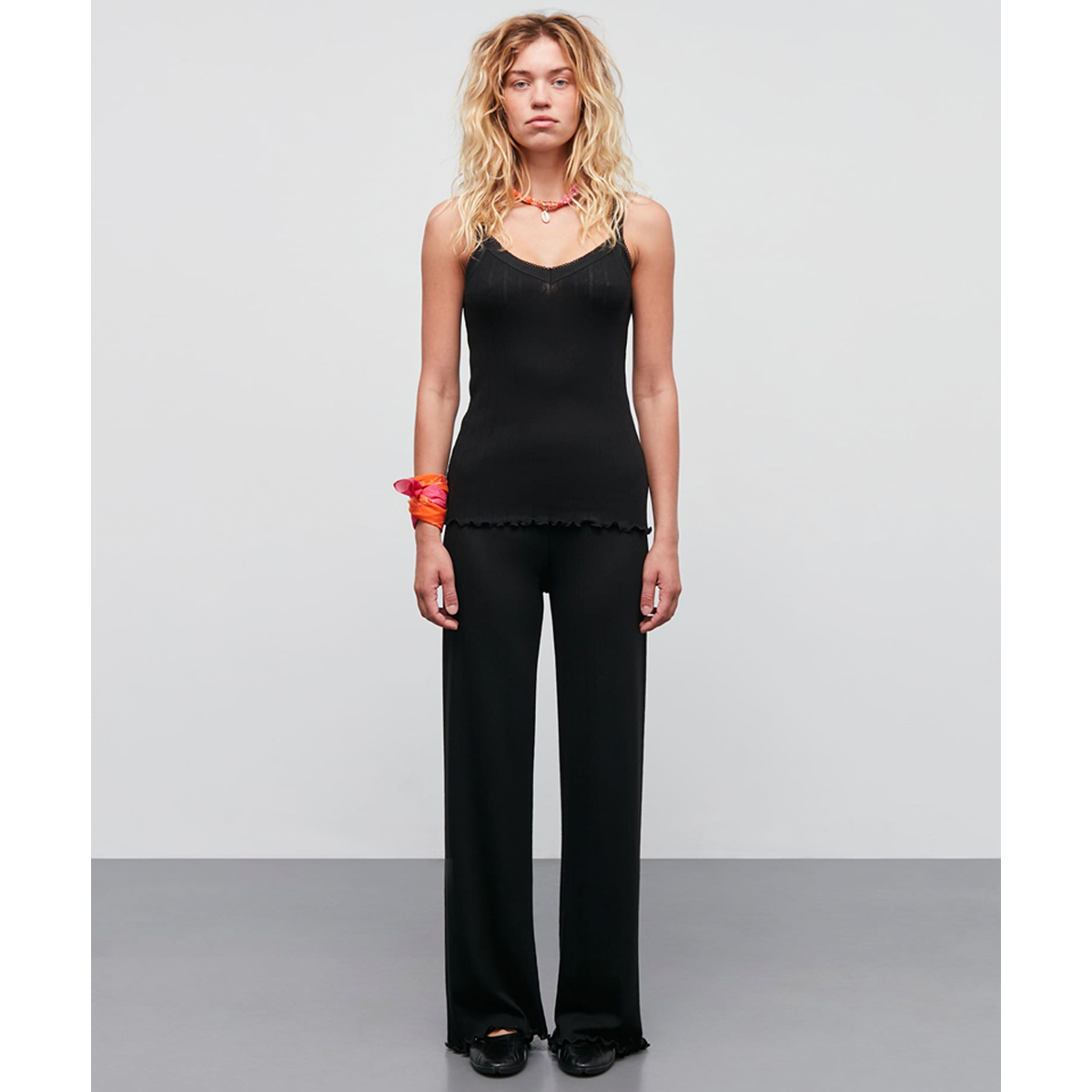 Pointella Trille Top, Black