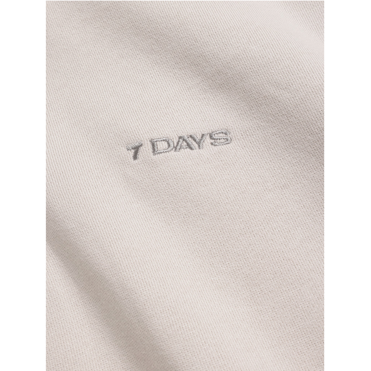 Organic Fitted Half Zip, Silver Grey