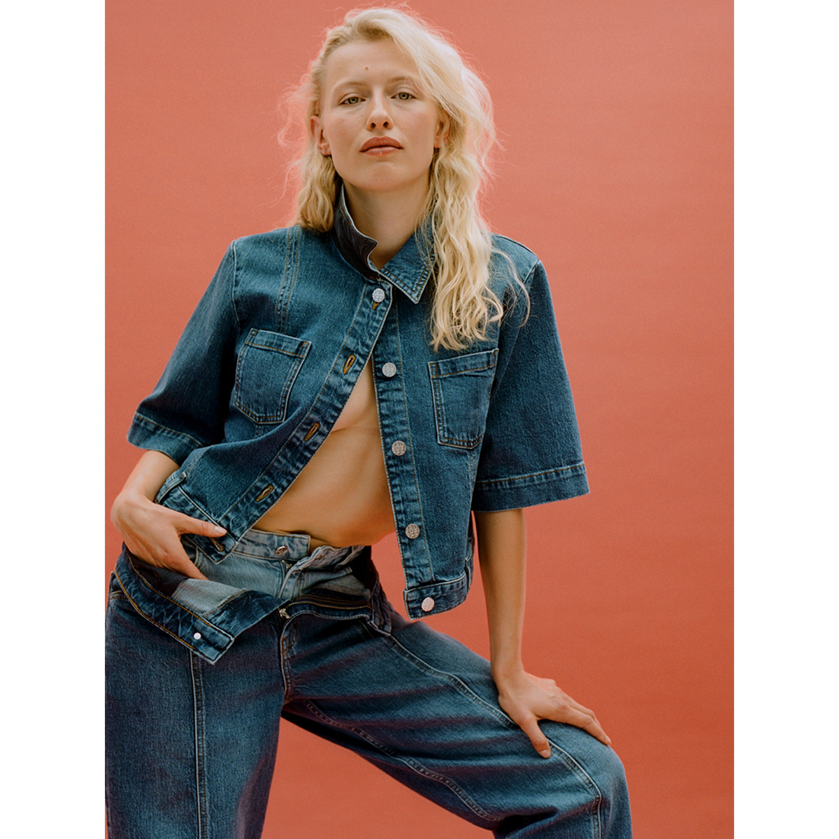 NO 02 Jeans, Worn Out Blue