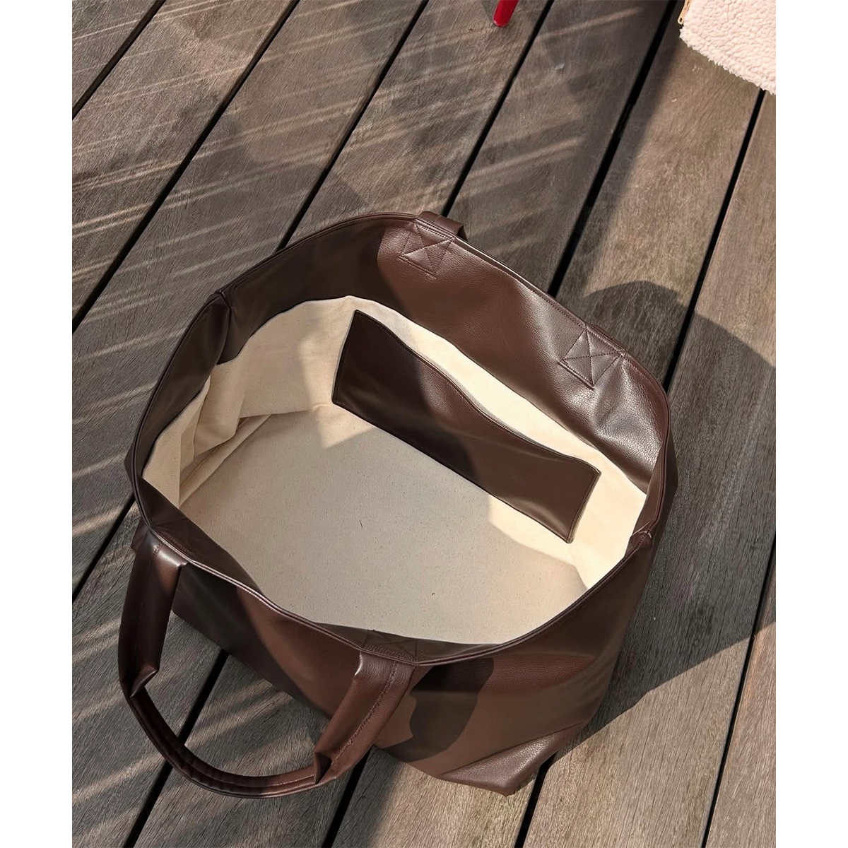 The Marlin Bag - Shopper Brun