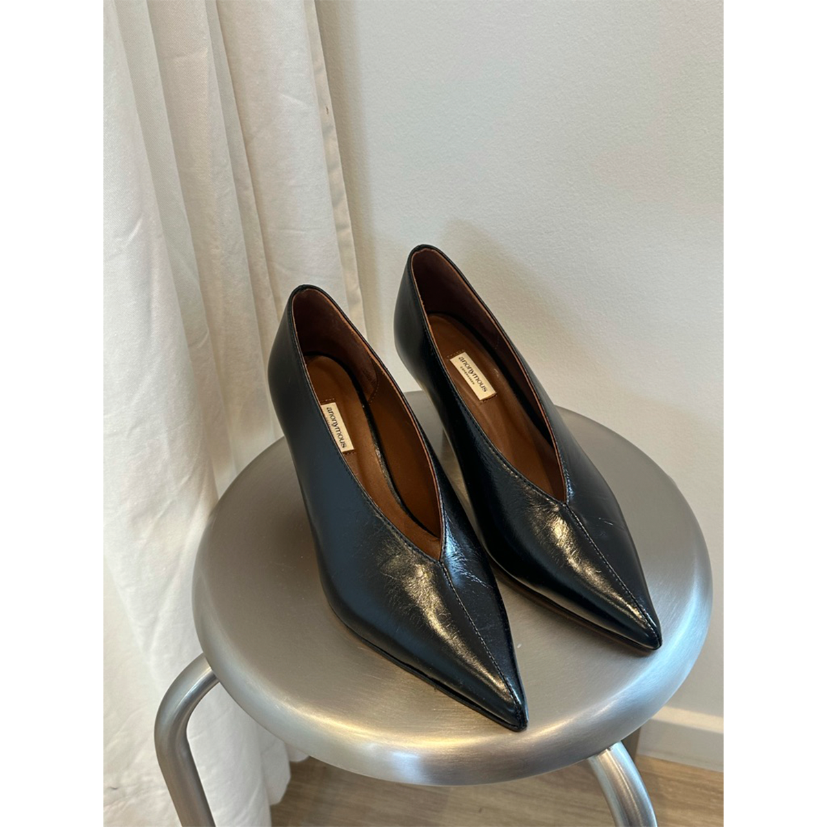 Phia 55 Pin, Crinkled soft calf