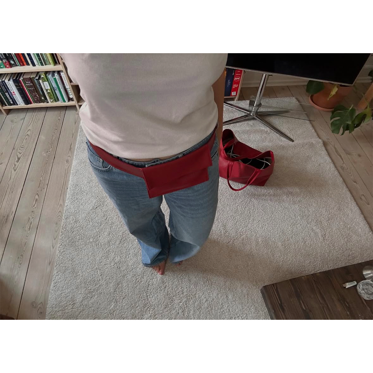 The Marlin Bag – Bæltetaske Rød