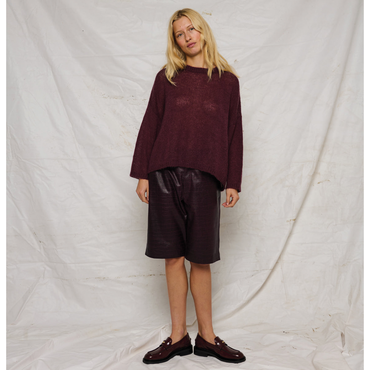 Asta Knit – Wine