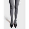 Mrs Merino Wool Tights, Light Grey