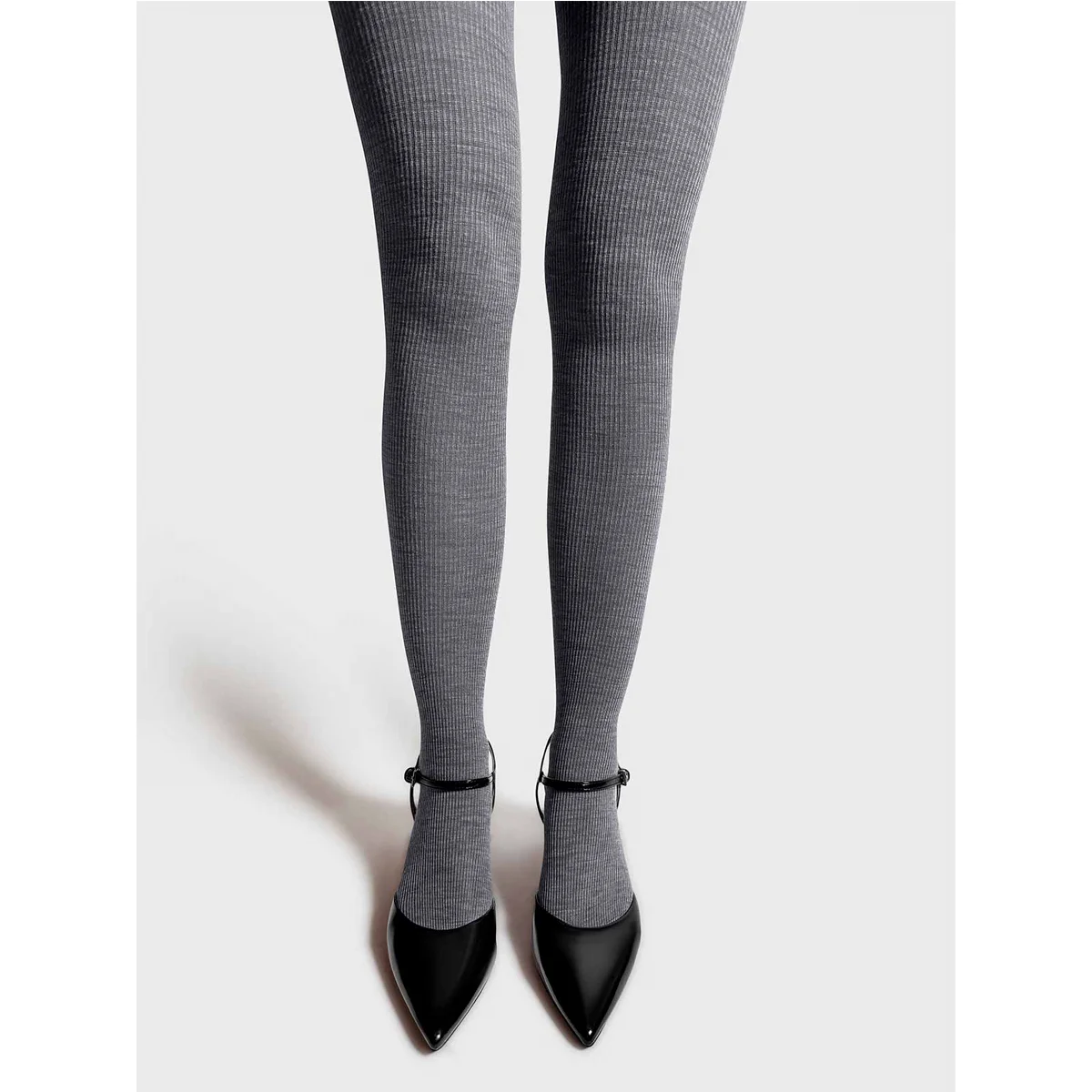Mrs Merino Wool Tights, Black