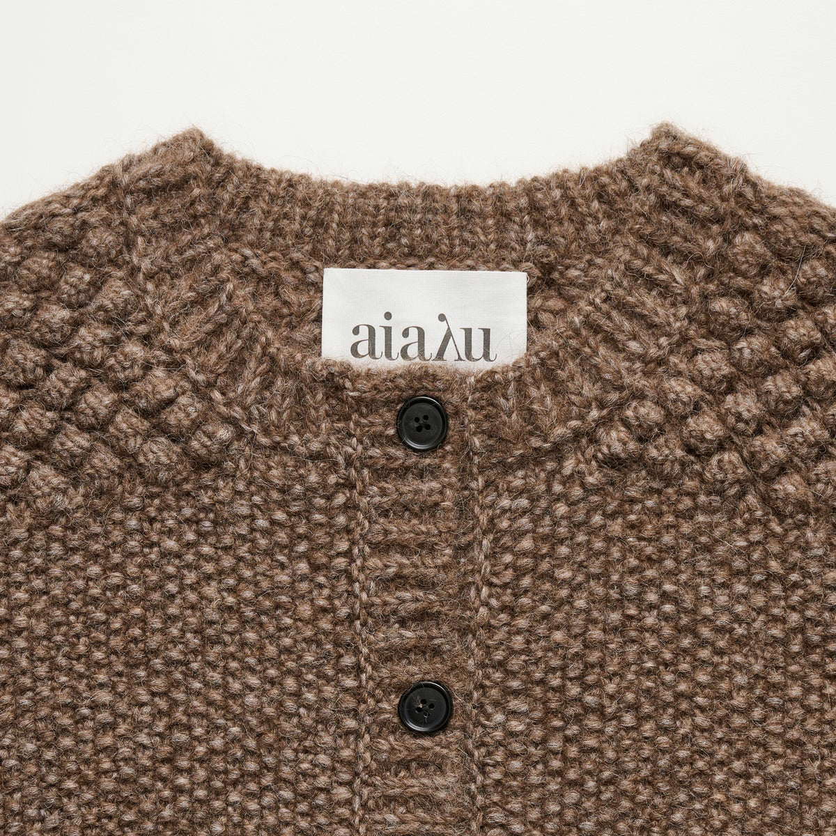 Sierra cardigan – llama wool