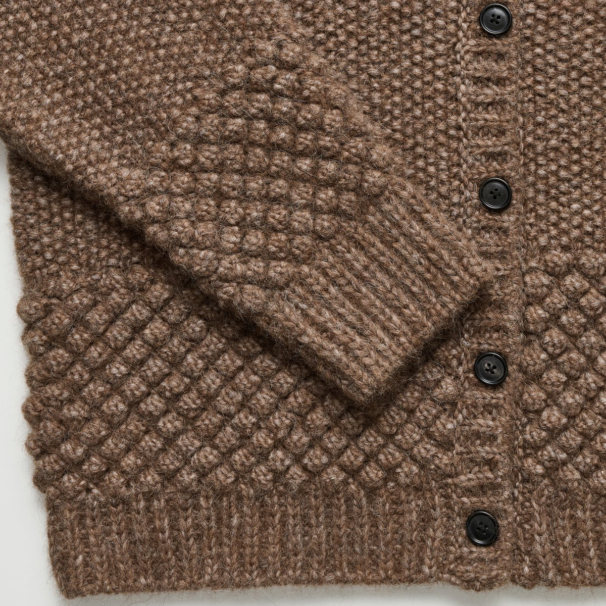 Sierra cardigan – llama wool