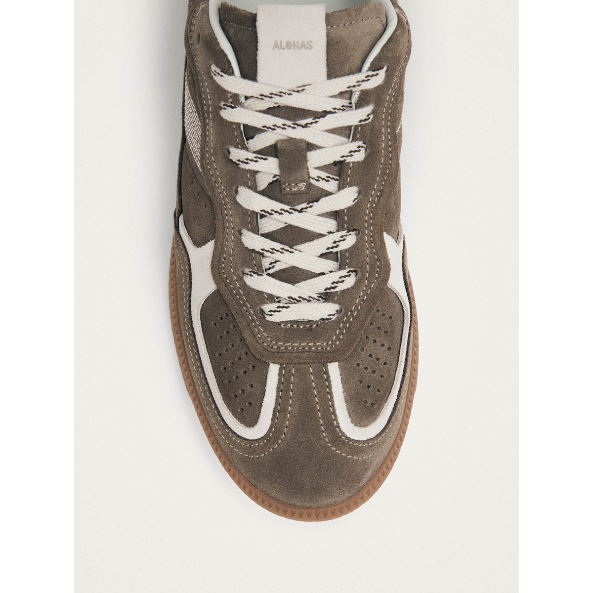 Alohas – Tb. 490 Taupe Leather Sneakers