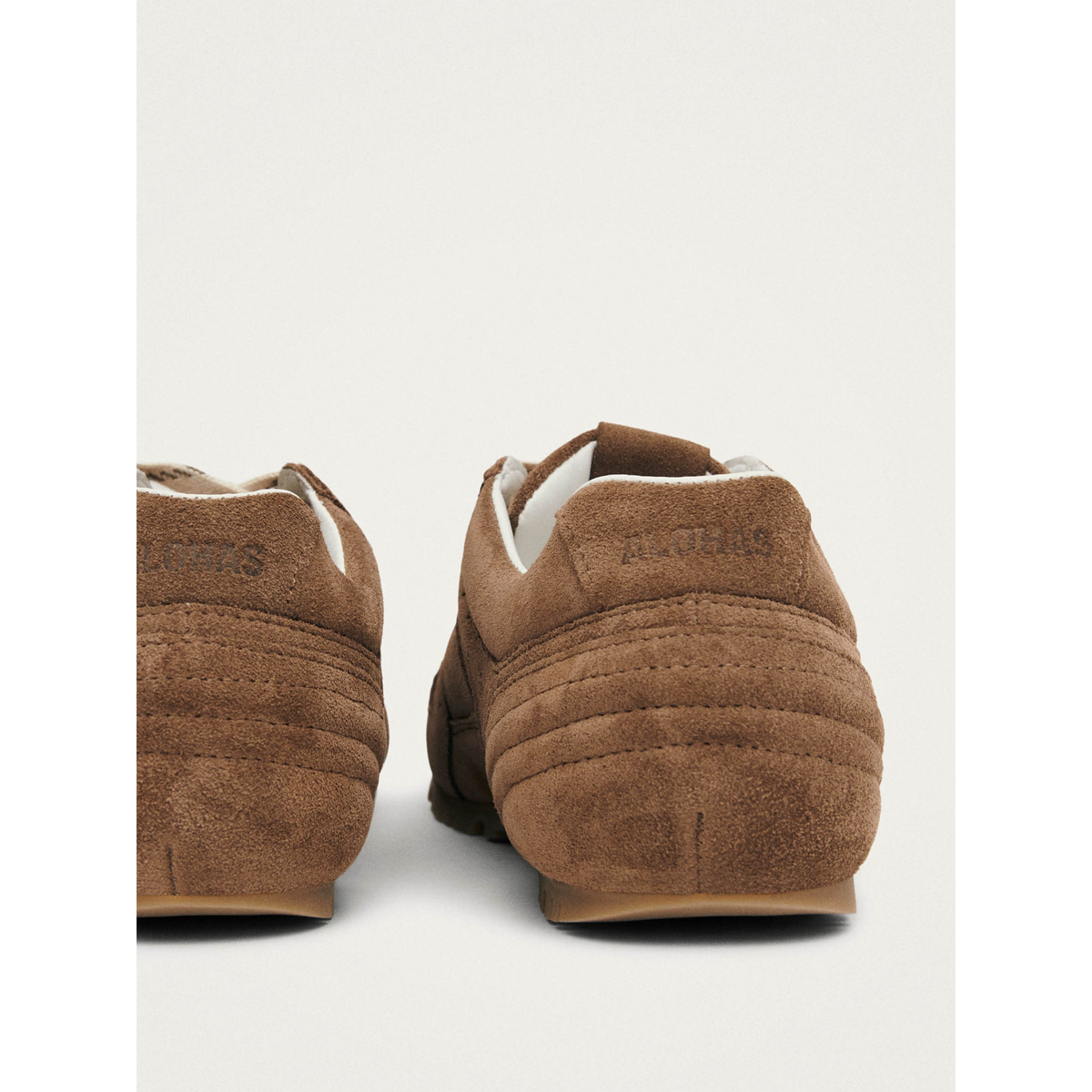 Alohas – Tb. 56 Suede Brown Leather Sneakers