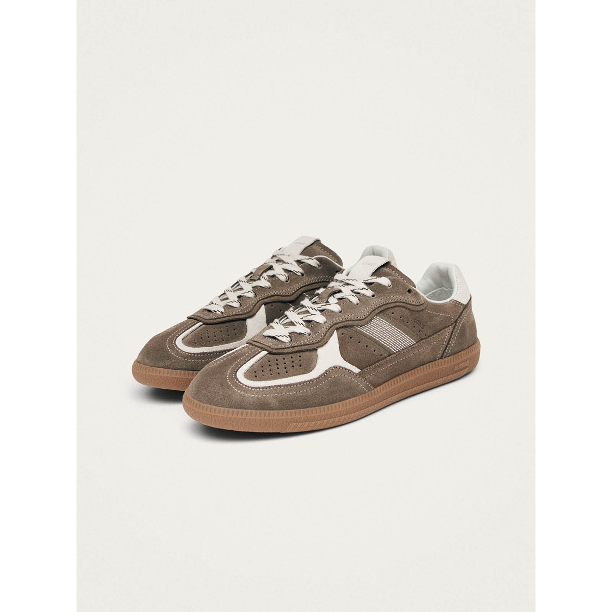 Alohas – Tb. 490 Taupe Leather Sneakers