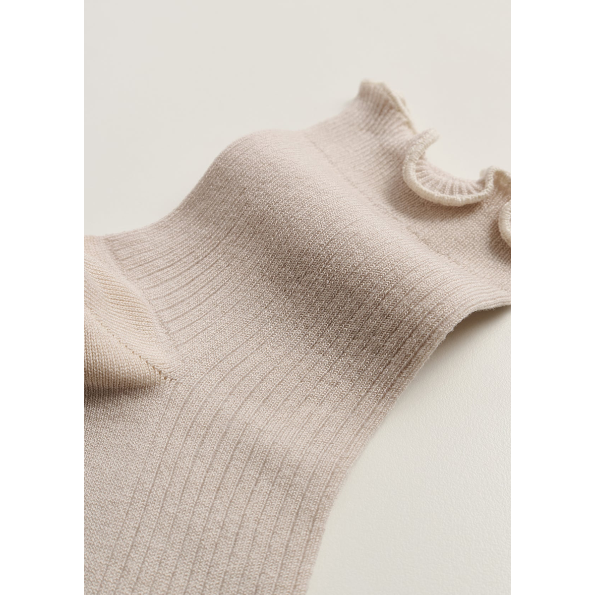 Cotton frill sock