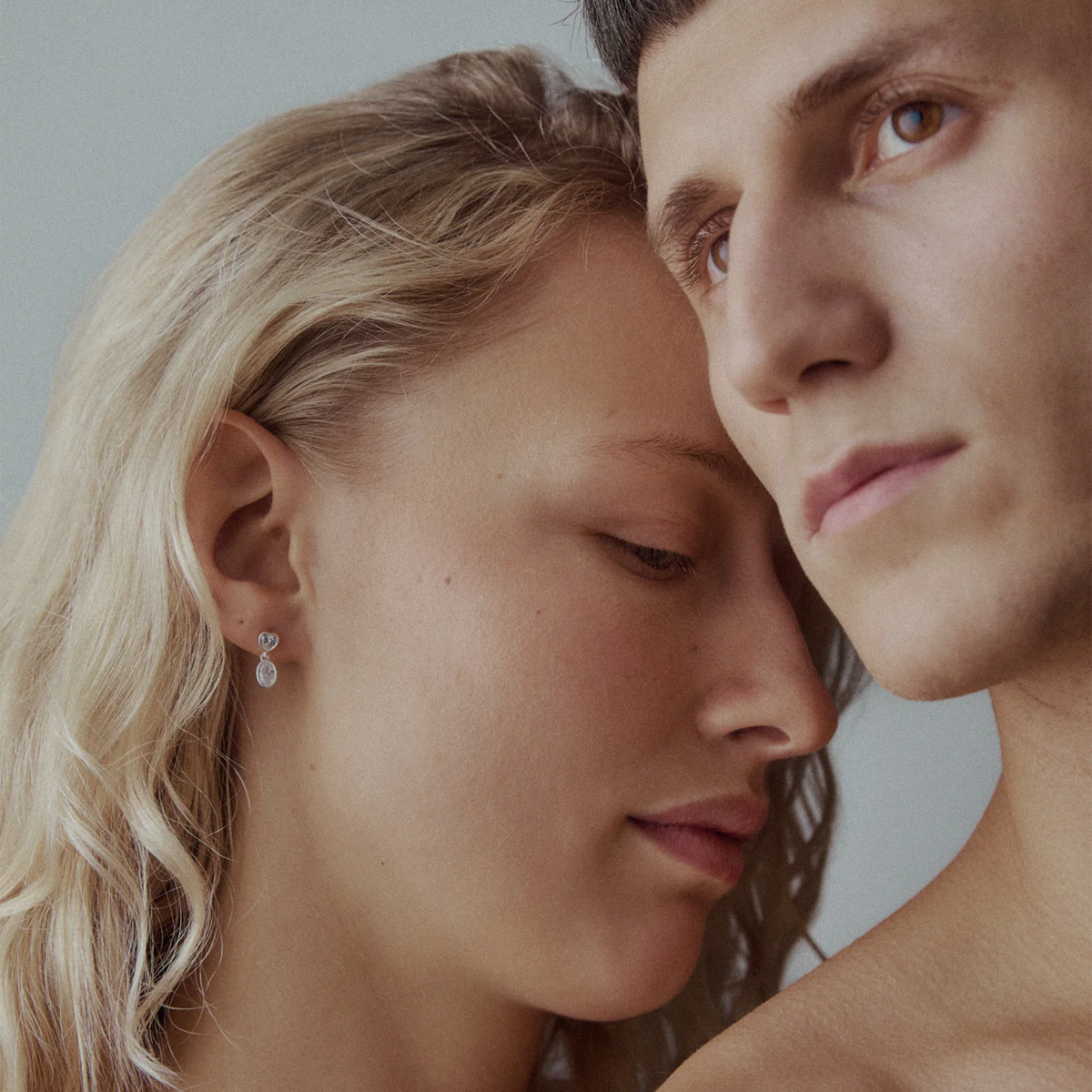 Ophelia Earrings, Silver