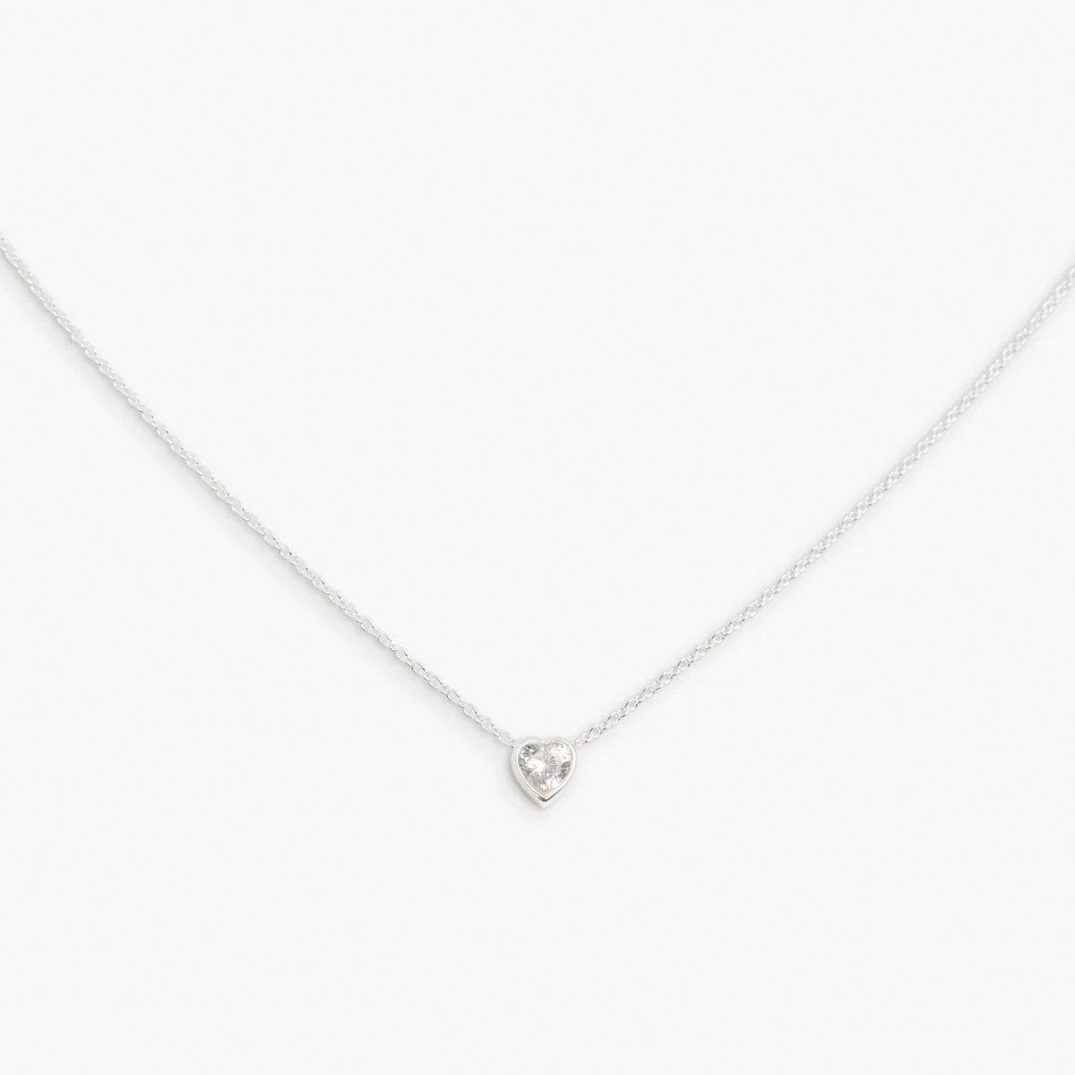Ophelia Necklace, Silver