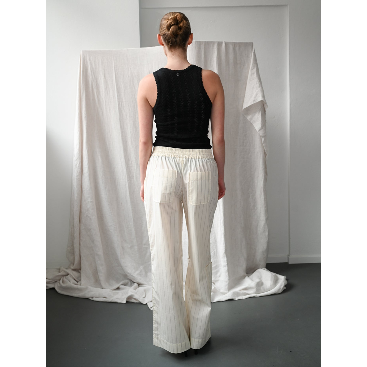 Nellie Knit Black Tank Top