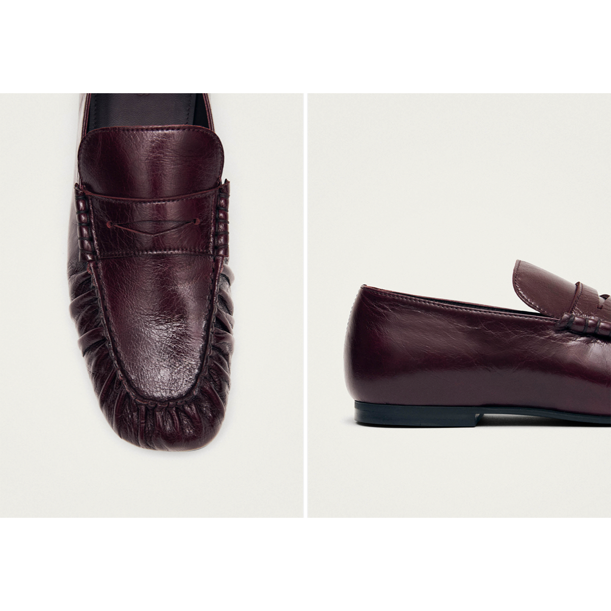 Aven Rift Leather Loafers