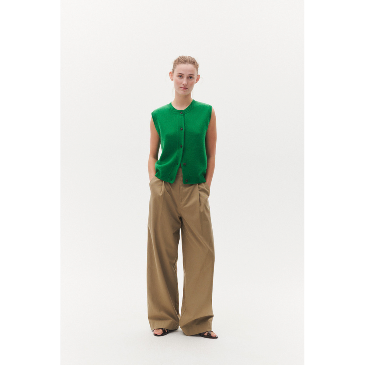 Klara Pants, Army Khaki