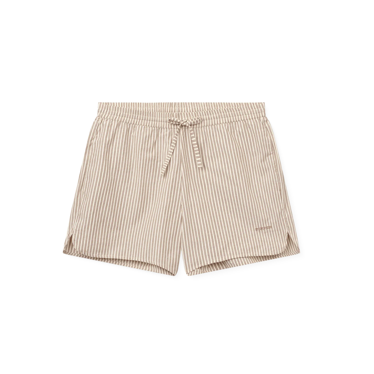 Jasmin Shorts, Brown Beach Stripe
