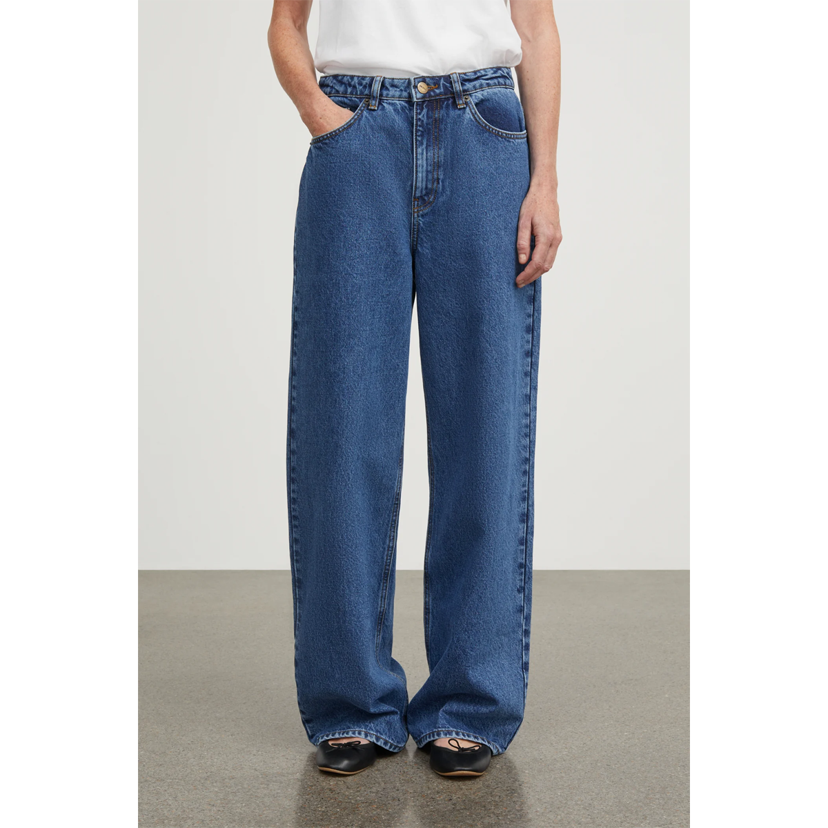 Willow Jeans, Mid Blue