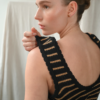 Verde Knit Tank Dress – Black & Cognac