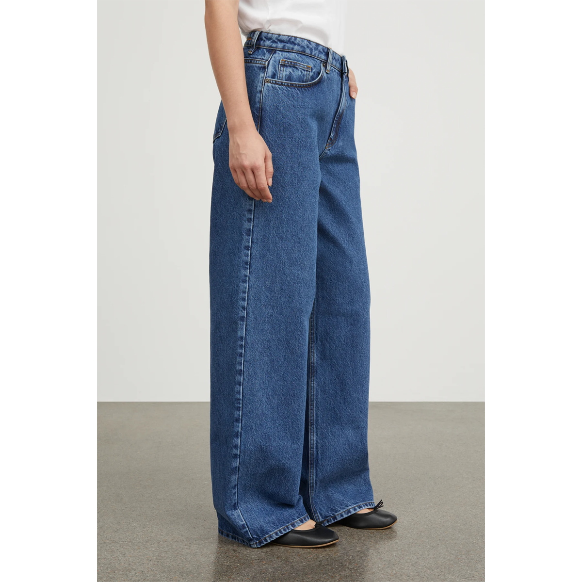 Willow Jeans, Mid Blue