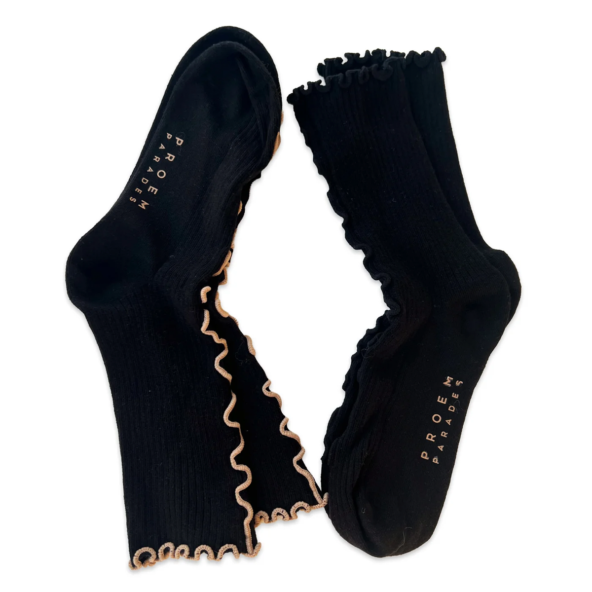 Kusama Socks Black – 2 pack