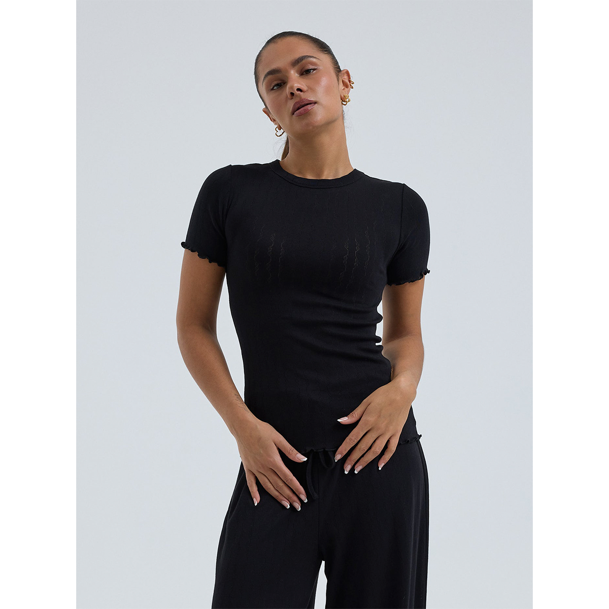 Jacquard Short Sleeve