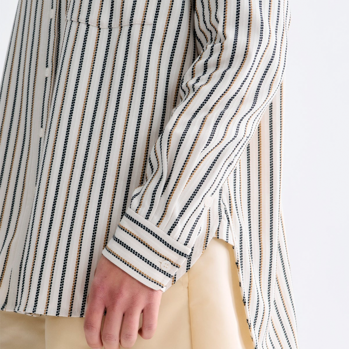 Edgar Shirt – Striped Handloom