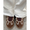 Tb. 490 Crochet Chocolate Leather Sneakers