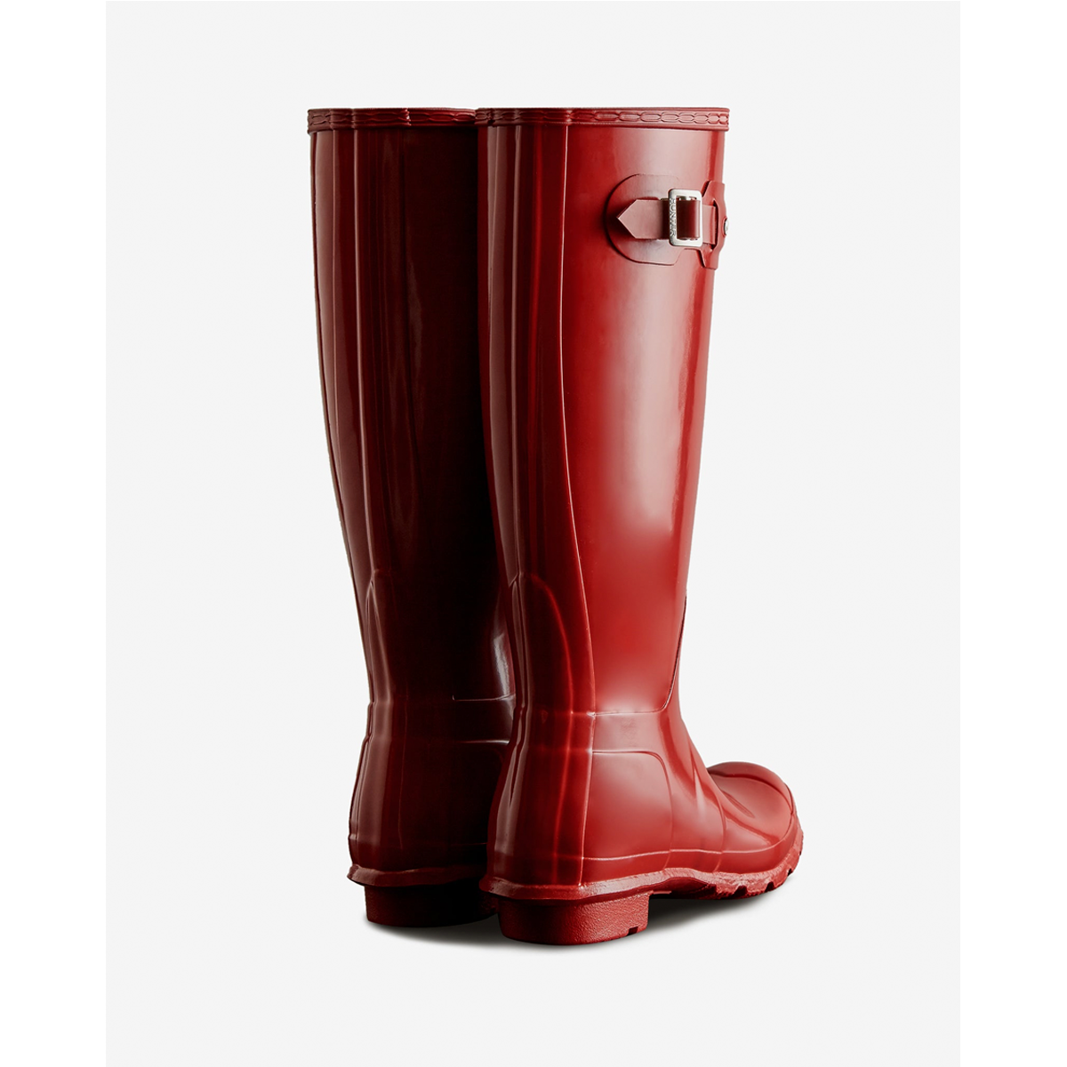 Women’s Original Tall Gloss Boots, Military Red