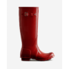 Women’s Original Tall Gloss Boots, Military Red