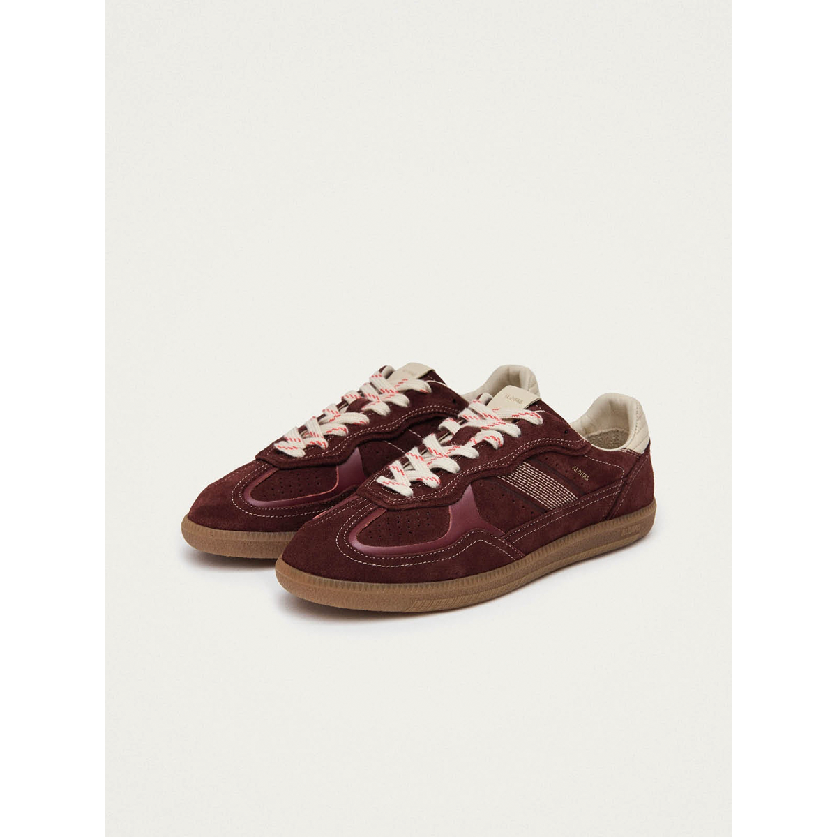 Tb. 490 Rife Burgundy Cream Leather Sneakers