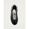Tb. 490 Rife Grain Black & Cream Leather Sneakers