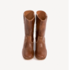 Julia Gaucho Boot-Escovado Cognac