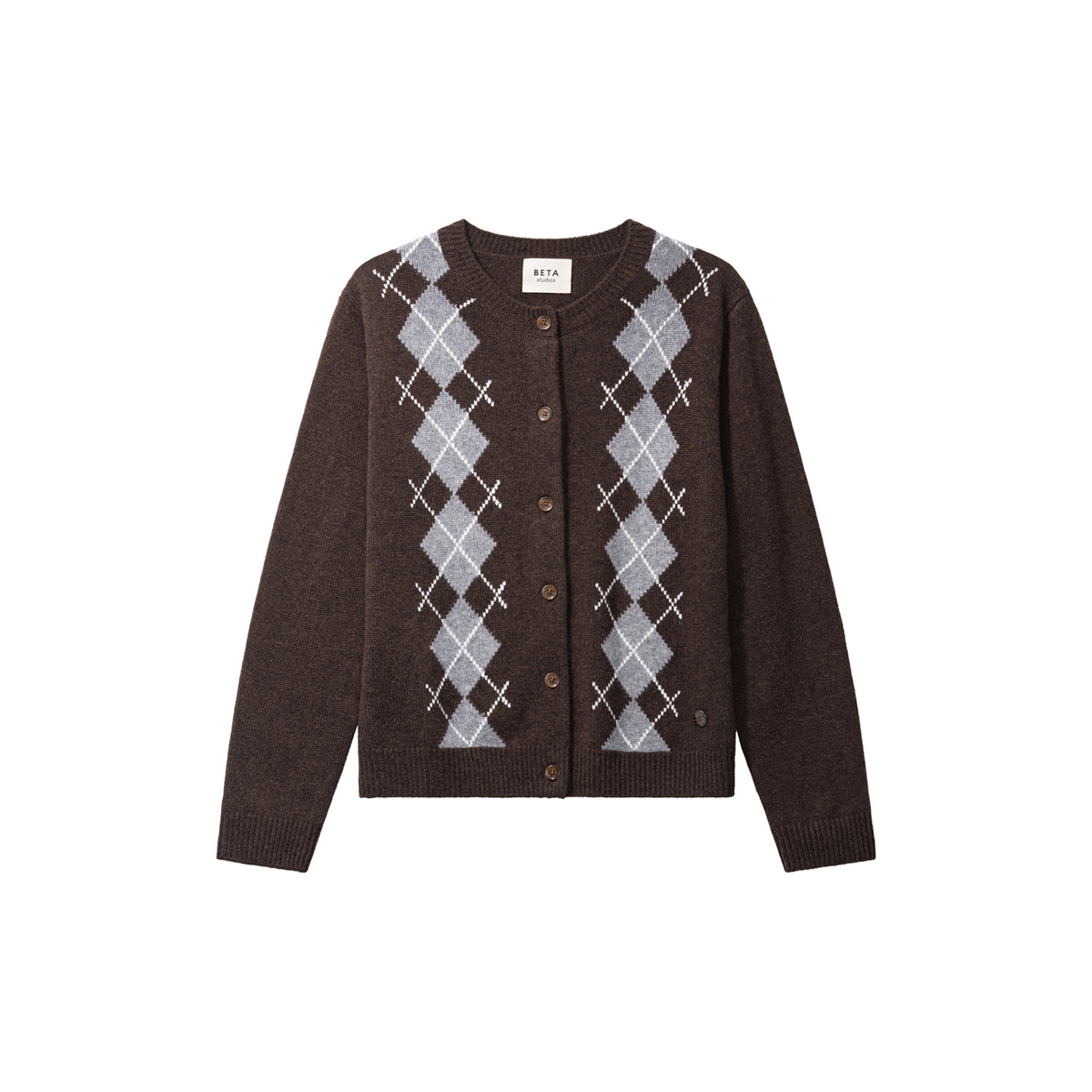 Noelle Cardigan - Compost/Derby/Moon