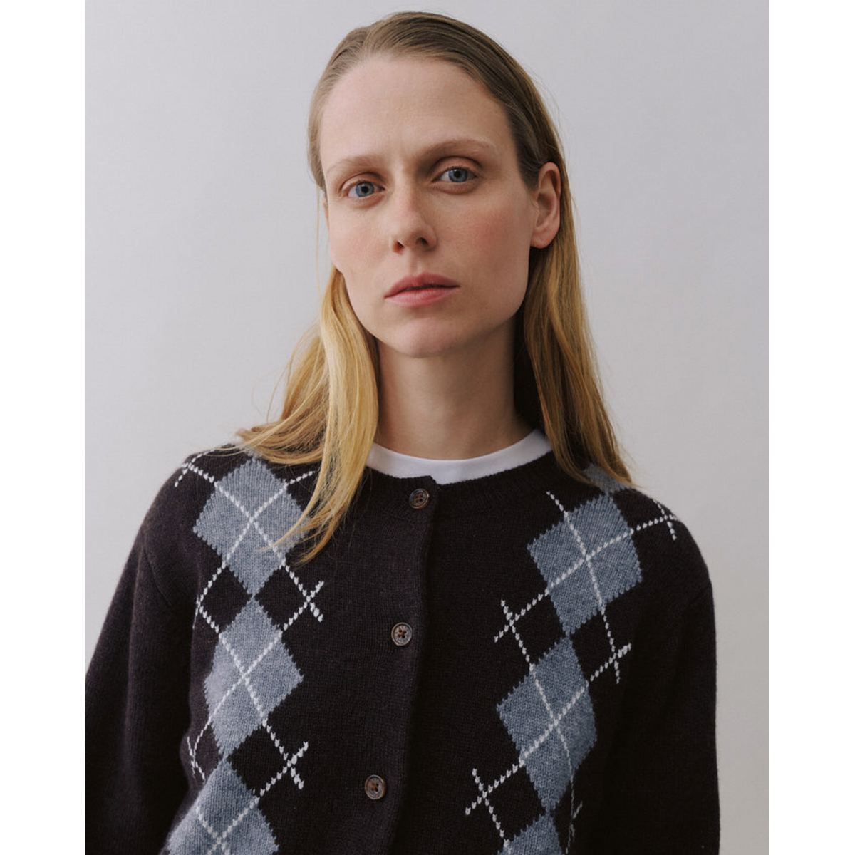 Noelle Cardigan - Compost/Derby/Moon