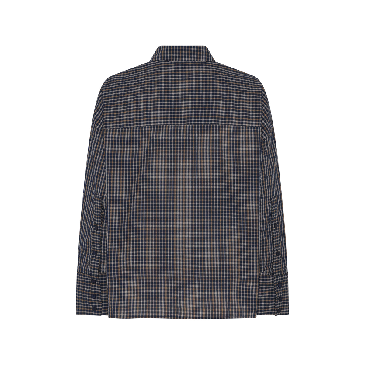 Louise Shirt - Navy Checks