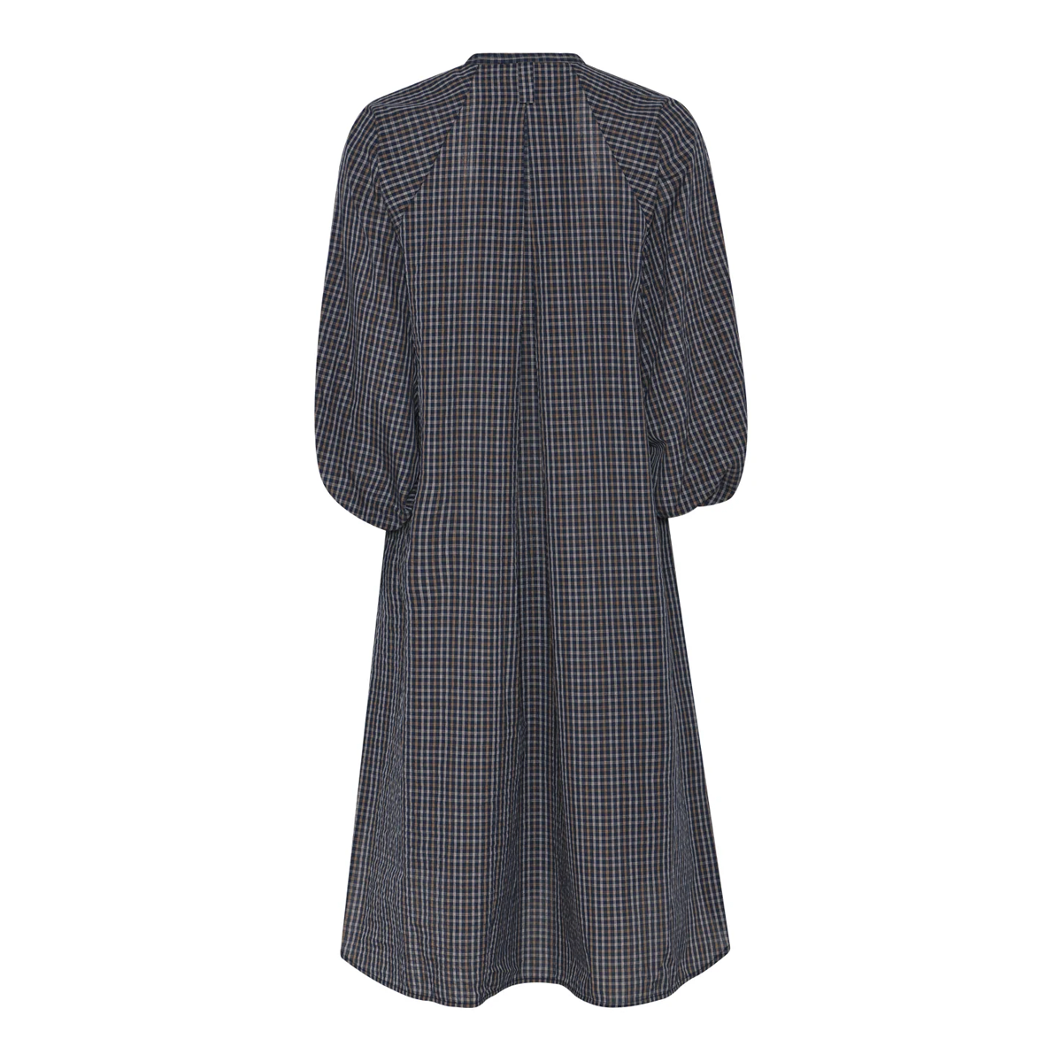 Louise Shirtdress, Navy Checks